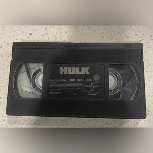 Vintage 2003 Hulk VHS tape only ( no case) Blockbuster movie